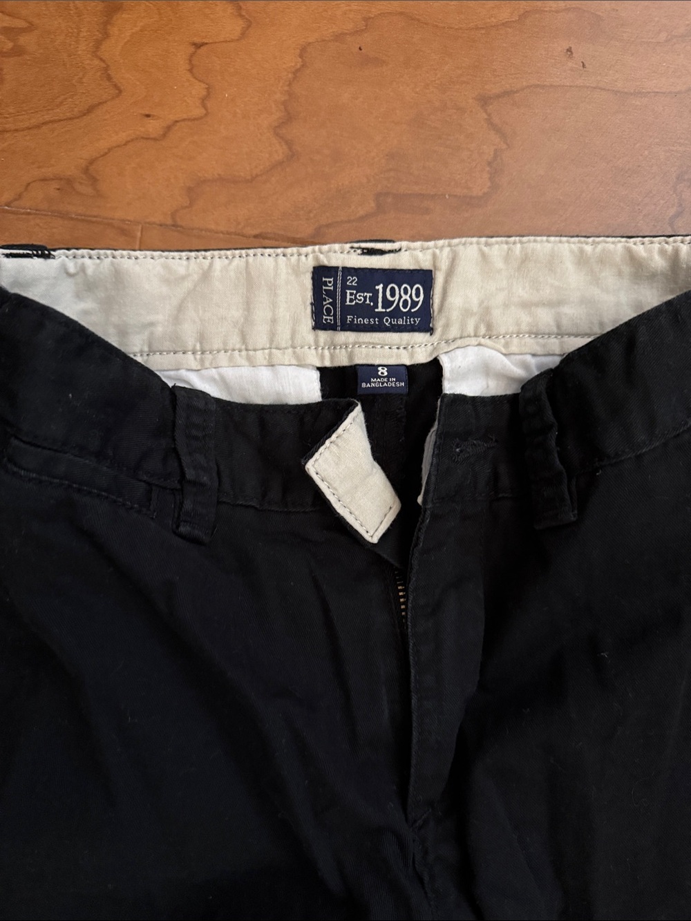 The Children's Place Black kids cotton pants
